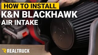 How To Install the KampN Blackhawk Air Intake System [upl. by Yrogerg363]