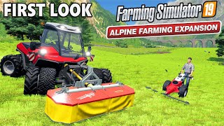 FARMING SIMULATOR ALPINE  First Look  Erlengrat Episode 1 [upl. by Tommie]