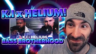 Reacting to King Inertia 🇺🇸 x Helium 🇷🇺  Bass Brotherhood  GBB23  Live Session [upl. by Kakalina]