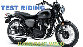 Kawasaki W800 Test Ride Review [upl. by Shepley]