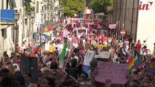 Un arcobaleno di 20000 persone il Toscana Pride conquista Lucca [upl. by Giguere]