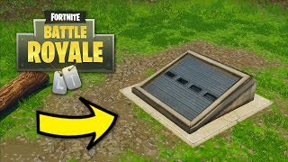 Fortnite  How to Get Inside the Wailing Woods Bunker [upl. by Phip953]