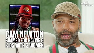 Cam Newton Shamed on Podcast for Having 8 Kids with 3 Women  ‘LowFunctioning Behavior’ [upl. by Akiem68]