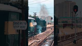 Locomotive Dual Smoke 🚂♥️ viral short locomotive pakistan railway foryou [upl. by Kirsti975]