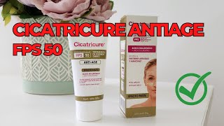 Cicatricure antige con fps 50 ácido hialurónico  pro colágeno Prevenie arrugas y manchas Reseña [upl. by Wei]