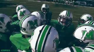 Marshall Football vs Akron 91716 [upl. by Loughlin404]