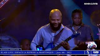 Klass live  David live in Martinique ESPACE on June 4th 2022 [upl. by Brenner178]