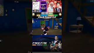 FREE FIRE INDIA  CLOCKTOWER 20  viral freefireindia shortvideo dakuff [upl. by Nas]