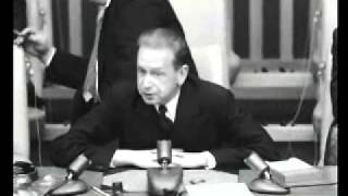 Dag Hammarskjöld press conference 1955 [upl. by Jaban874]