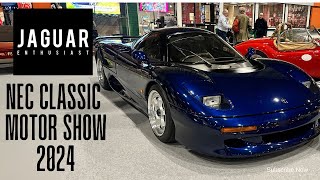 Jaguar Enthusiasts Club stand tour at the 2024 NEC Classic Motor Show [upl. by Cohberg384]