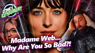 Madame Web Why Are You So Bad  Comics Experiment  Absolutely Marvel amp DC [upl. by Kloman551]