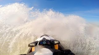 Wet Ride First SeaDoo Jet Ski Ride 2015 [upl. by Eissalc801]