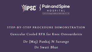 Genicular Cooled Radiofrequency ablation for Osteoarthritis knee [upl. by Magna]