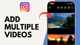 2 WAYS How to Add Multiple Videos to Instagram Story [upl. by Llehsor767]