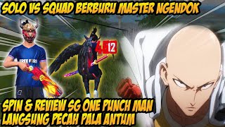 SOLO VS SQUAD PAKE SHOTGUN M1887 ONE PUNCH MAN BERBURU KEPALA PLAYER MASTER NGENDOK  FREE FIRE [upl. by Lucina246]