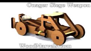 Mangonel Siege Weapon How to Build HD [upl. by Wesla]