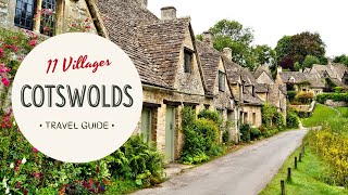 The MOST BEAUTIFUL ENGLISH Villages in the Cotswolds England [upl. by Naltiak]