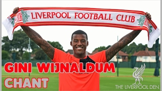 Gini Wijnaldum LIVERPOOL CHANT [upl. by Elam]