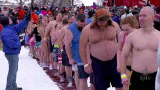 Polar Plunge  Okoboji Winter Games teaser [upl. by Latreshia]