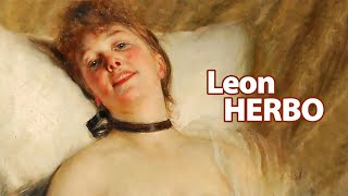 Leon Herbo 18501907 Belgian painter [upl. by Ocihc]