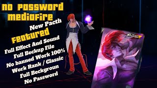 New Skin Chou KOF No Password  Effect And SoundLatest New Pacth Mobile Legends [upl. by Dincolo]