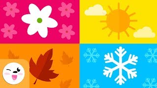 Les saisons de lannée pour les enfants  Printemps Été Automne et Hiver  Que sont les saisons [upl. by Aitsirk]