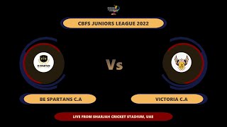 Sharjah CBFS Juniors League 2022  Under 14 [upl. by Vick38]