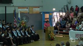 David Prouty High School Graduation  June 3 2016 [upl. by Tiphane]