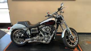 2014 HarleyDavidson Dyna Low Rider in Brilliant Silver  Vivid BlackFXDL [upl. by Nilkoorb]