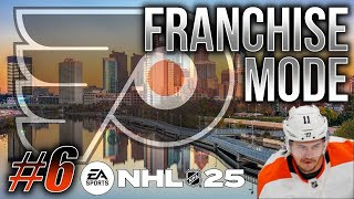 SNIPING DRAFT STEALS  NHL 25 Franchise Mode  Philadelphia Flyers 6 [upl. by Argus324]