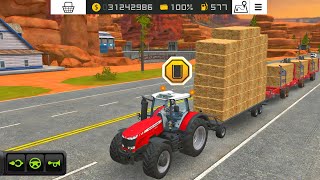 Fs 18 Loading Challenge Of Straw Bales  Fs18 Gameplay  Farming Simulator 18 Timelapse fs18 [upl. by Henricks174]