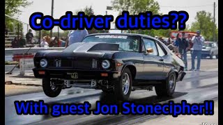 Codriver duties with guest Jonathan Stonecipher [upl. by Aneret924]