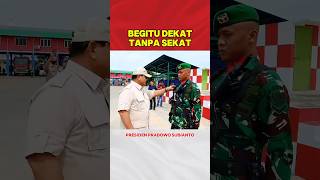 BEGITU DEKAT TANPA SEKAT 🇮🇩 viralvideo shorts tni prabowo fyp [upl. by Ansilma287]