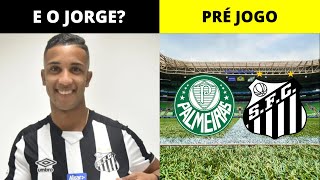 QUEM PAGA O SALÁRIO DO JORGE  PRÉ JOGO PALMEIRAS X SANTOS  ESCALAÇÕES DESFALQUES E ARBITRAGEM [upl. by Kandace]