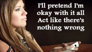 Kelly Clarkson  Cry lyrics [upl. by Ailema]