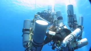 Training dive before 3325 meters dive the new world record [upl. by Assej]