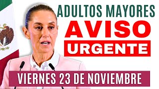 💥PARA LOS ADULTOS MAYORES 65 Y MAS QUE RECIBIRÁN la PENSIÓN💥 [upl. by Zel]