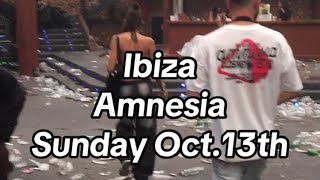 Amnesia Closing Walk Around…Ibiza 2024 [upl. by Ethan372]