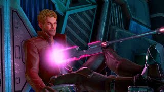 Hala the Accuser Kills StarLord on Revenant Warship Guardians of the Galaxy  Telltale Games [upl. by Nodnarb462]