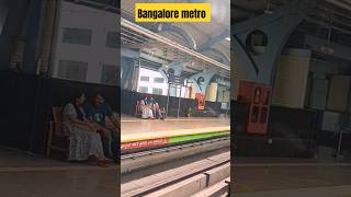 Bangalore metro short bangaloremetro ytshorts [upl. by Oinoitna384]