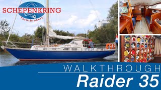 Raider 35 for sale  Yacht Walkthrough   Schepenkring Lelystad  4K [upl. by Ashwell]