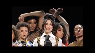 Dua Lipa  Future Nostalgia Medley Live at the BRIT Awards 2021 [upl. by Fagin]