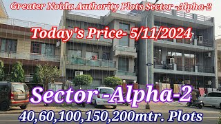 Alpha2 Greater noida authority Plots [upl. by Wadsworth]