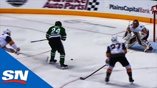 Stars’ Roope Hintz Strips Pocket Of Deryk Engelland Puts Succulent Move On MarcAndre Fleury [upl. by Yecal292]