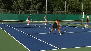 Wayzata Girls Tennis Edges Delano [upl. by Fiden713]