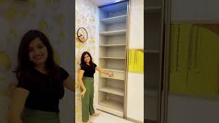 Sliding Wardrobe Interior Design  Bedroom interiordesign bedroom wardrobe slidingwardrobe [upl. by Parthen812]