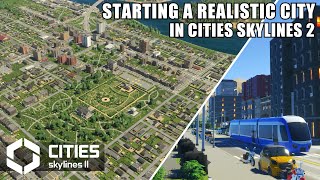 Cities Skylines 2 Gameplay  Starting a REALISTIC City From Scratch  Riverview EP1 [upl. by Ordisy]