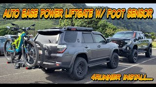 4runner Auto Ease Power Liftgate w Foot Sensor [upl. by Carole401]