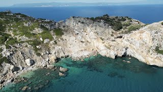 Kastro Beach  Skiathos Greece [upl. by Entsirhc]