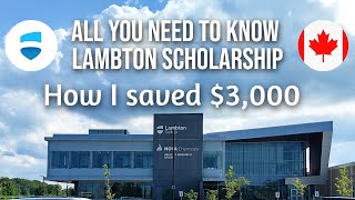 Lambton College Scholarship Criteria [upl. by Malchus289]